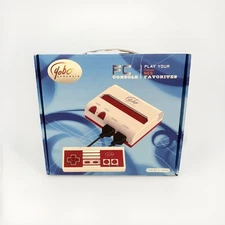 Yobo Fc Console Video Game System to play NES 8 Bit Nintendo Games Red & White