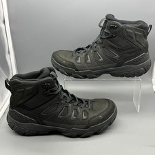 Oboz Sawtooth X Mid B-Dry Men  s 10 Black Charcoal Waterproof Hiking Boots EUC 