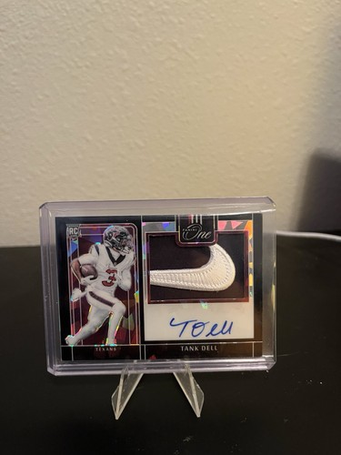 2023 Panini One Tank Dell Rookie /5 NUMBERED TEXANS RC PATCH AUTO RPA