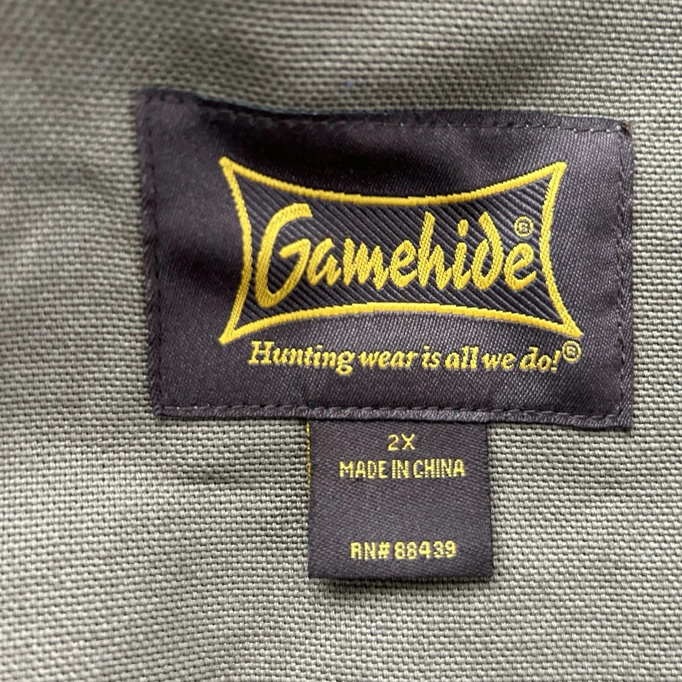 Gamehide Vest Men XXL Canvas Upland Blaze Orange Hunting Bird Fowl Game Pouch - Image 4 of 4