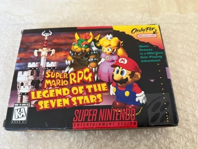 Jeu Super Snes SUPER MARIO RPG legend of the seven star US Complet - Photo 1/4