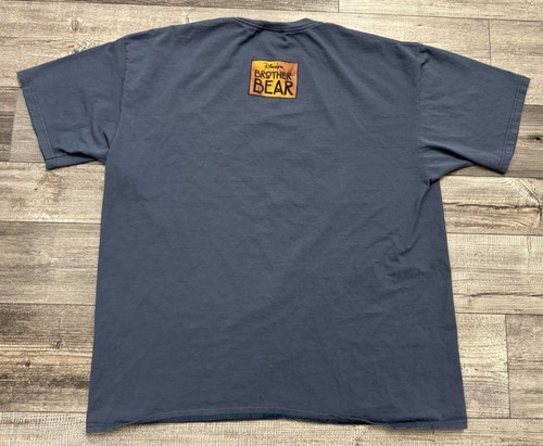 Vintage Disney Brother Bear Shirt Mens 2XL The Moose Is Loose Movie Promo 2003 - Picture 2 of 7