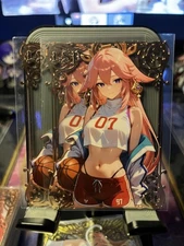 Goddess Story Metal Card Serialized Anime Waifu Yae Miku