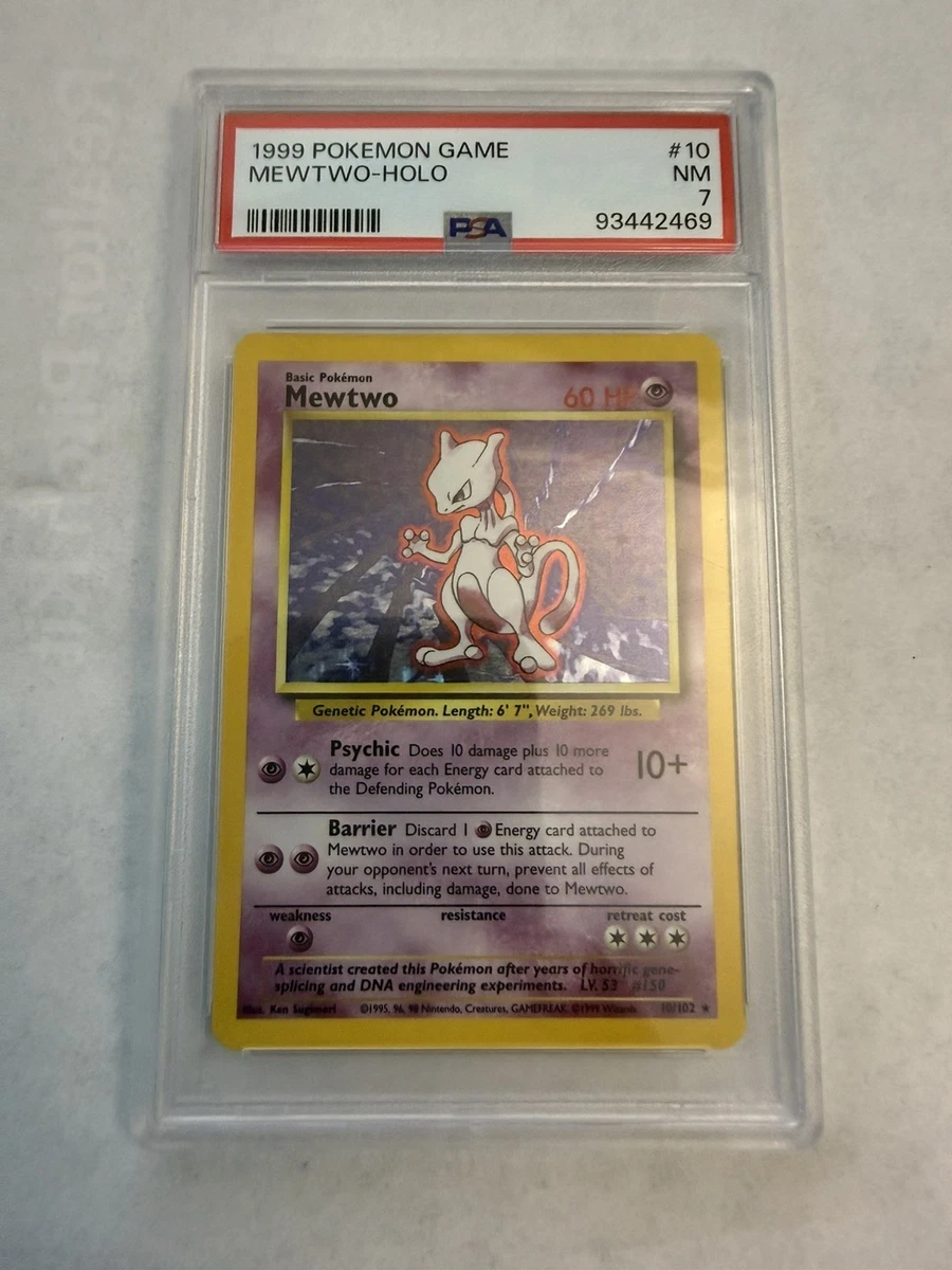 Mewtwo Pokémon TCG Individual Trading Card Games Base Set in