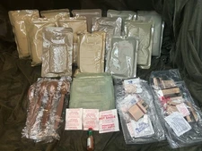 Military MRE Entree Only Insp. 2025 12 Entree Pack.