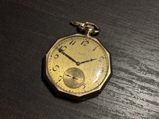 1925 Elgin Model 3 14K Solid Gold Pocket Watch 345