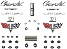 1967 Camaro Standard 327 Emblem Kit OE Quality!