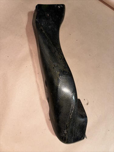 DUCATI 748 916 996 998 CORSA Big Hole CARBON LEFT RAM AIR INTAKE DUCT TUBE - Picture 3 of 14
