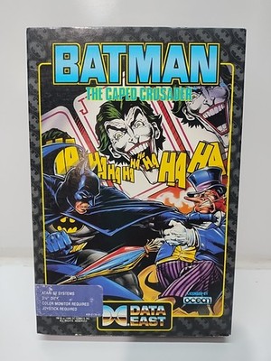Atari ST Batman The Caped Crusader Big Box Data East Ocean COMPLETE RARE! DC