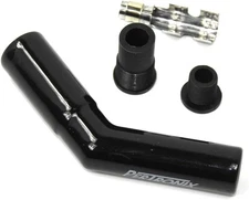 Pertronix 8563HT-1 Black Ceramic Spark Plug Boot 45 Degree Fits 8mm Wires