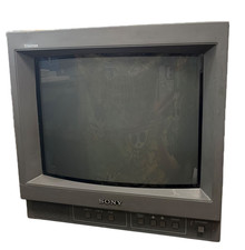 Monitor de video a color Sony PVM-14N6J Trinitron CRT potencia probada profesional #021