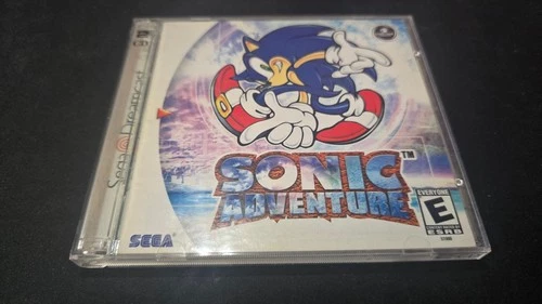 Sonic Adventure + Sonic 2 Demo Sega Dreamcast DC MINT condition COMPLETE!