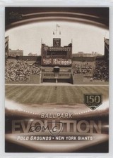 2019 Topps Evolution Of: Stadiums 150th Anniversary Oracle Park Polo Grounds on6