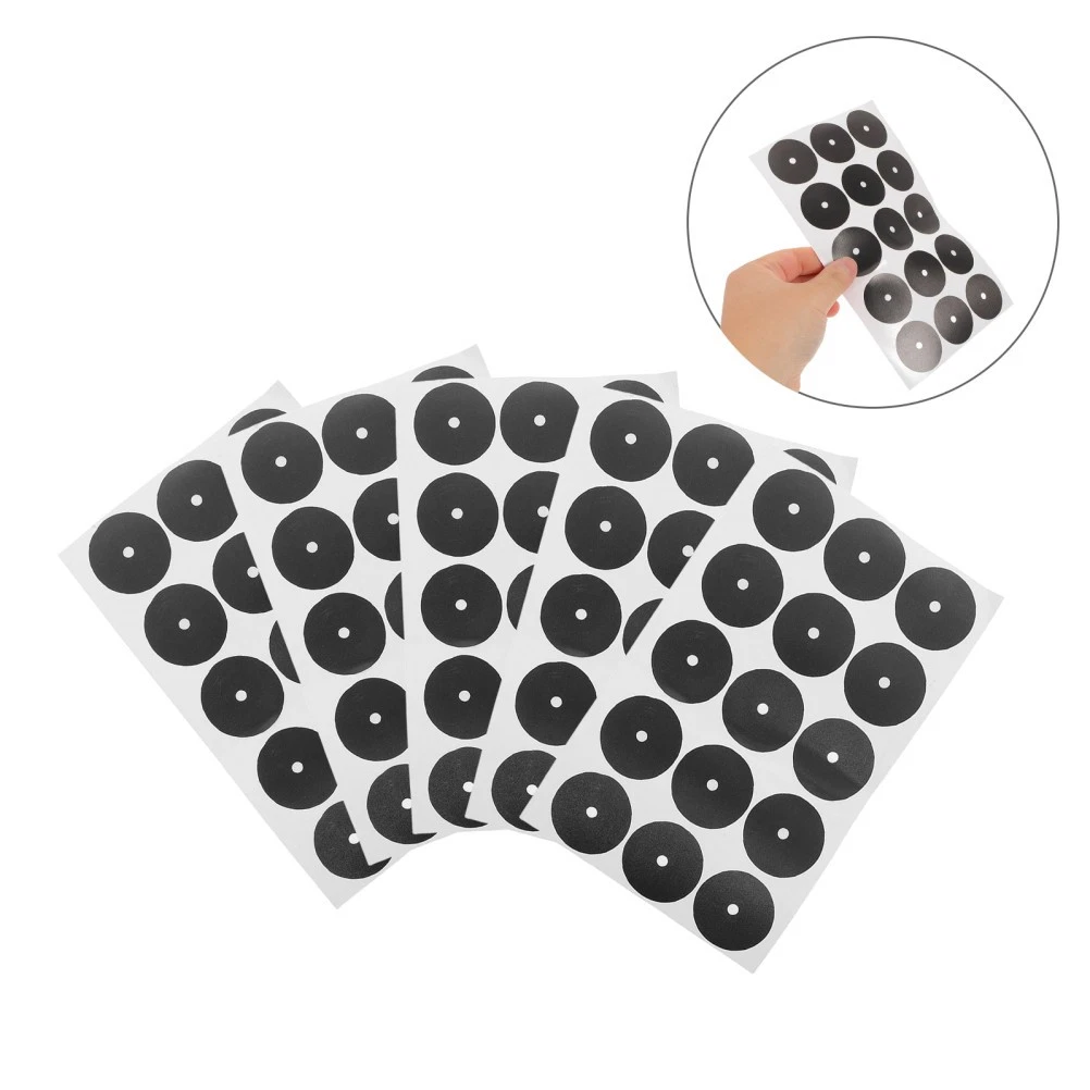 5 Pcs Billardtisch Zubehoer Pool Reparaturflicken Markierungspunkte