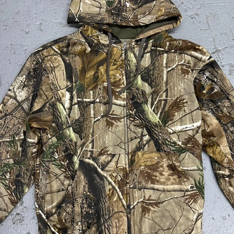 Mens Camo Game Winner Hoodie Size XL - Image 2 of 4