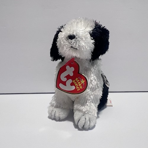 Ty Beanie Babies POOFIE Clip de Metal Vintage Ty Llavero Peluche Juguete - Imagen 1 de 4