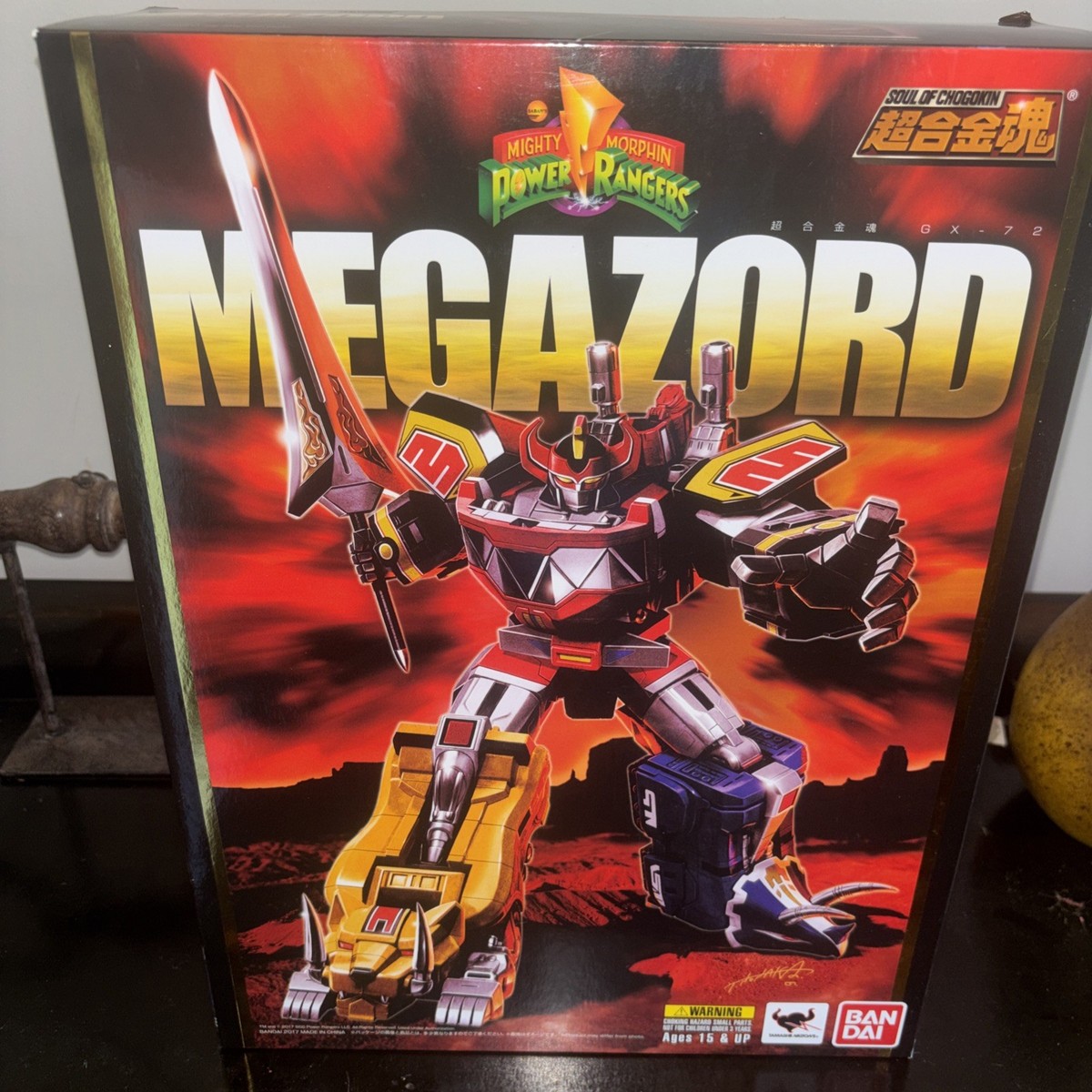 Bandai Soul Of Chogokin GX-72 Megazord Power Rangers 2017 Figure 