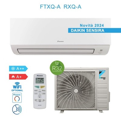 Daikin FTXQ35A RXQ35A Klimaanlage 12000BTU Sensira Siesta A++/A+ Inverter Wifi R