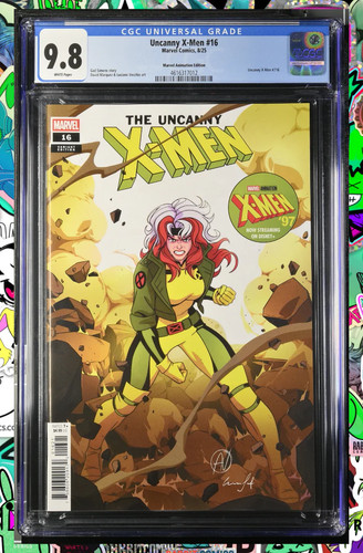#001 - Uncanny X-Men #16 | Marvel Animation Variante | CGC 9.8