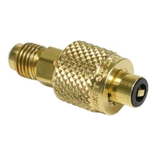 Yellow Jacket 19101 Straight Charging Hose Quick Coupler 1/4" with Depressor