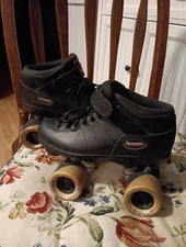 Riedell CARRERA Size 6 Roller Derby Speed Skates Unisex CLEAN VG FAST SHIPPING 