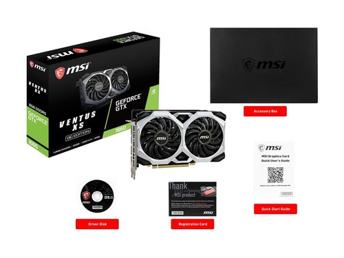 MSI Gaming GeForce GTX 1660 192-Bit HDMI/DP 6GB GDRR5 HDCP Support DirectX 12 Du - Picture 8 of 8
