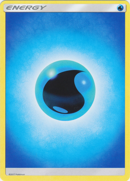 x4 Water Energy (2017 Unnumbered) Pokemon SM1 Sun & Moon Base M/NM English