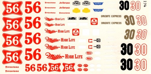 Fred Cady Aufkleber #174 To Do The 1974 Miller High Life Special #56