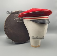 STUDENTIKA - SCHIRMMÜTZE MIT ORIGINAL BOX V. JOSEF KRAUS WÜRZBURG - STUDENT RAR