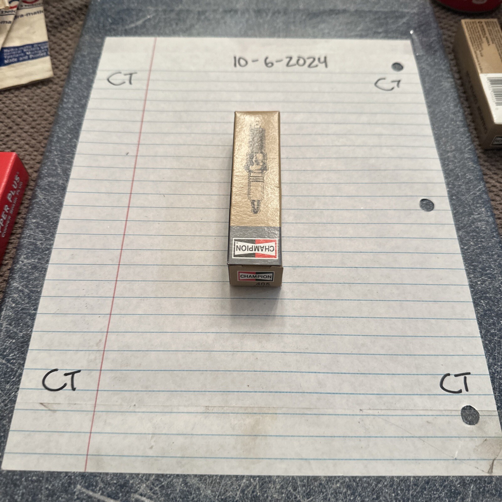 Spark Plug-Copper Plus Champion Spark Plug 405