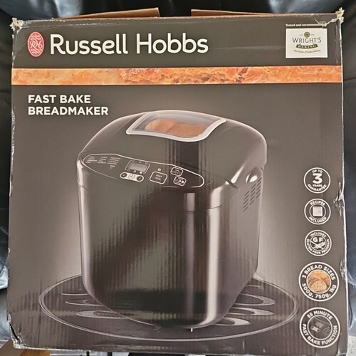 Russell Hobbs 23620 Kompaktowy szybki wypiekacz do chleba 660W Czarny bochenek Maszyna - Zdjęcie 2 z 4