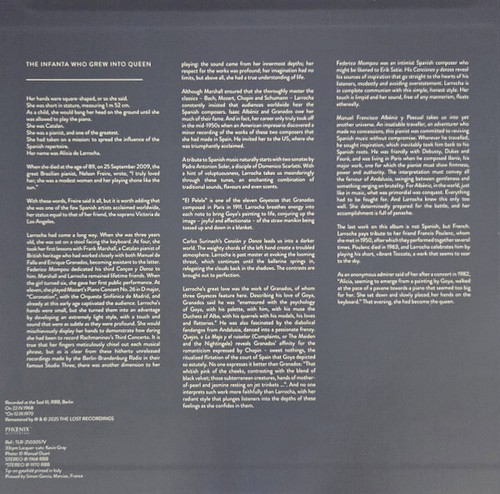 THE LOST RECORDINGS TLR-2503057 ALICIA DE LARROCHA UNRELEASED BERLIN RECORDINGS! - Picture 3 of 14