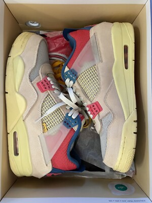 Size 9.5 - Jordan 4 Retro x Union LA Mid Guava Ice Size 9.5 - Jordan 4 Retro x Union LA Mid Guava Ice