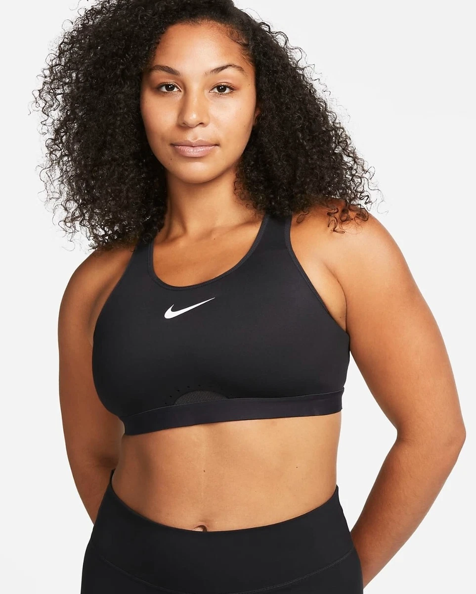 Nike Swoosh Women's High-Support Non-Padded Adjustable Sports Bra S (A-C)  NEW