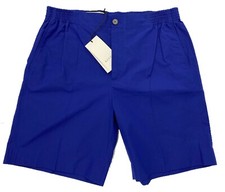 950 Gucci Royal Blue Cotton Shorts Size US 36, EU 50, Made in Italy
