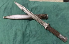 Antique WWII  Portuguese K 98 Bayonet W/ Scabbard