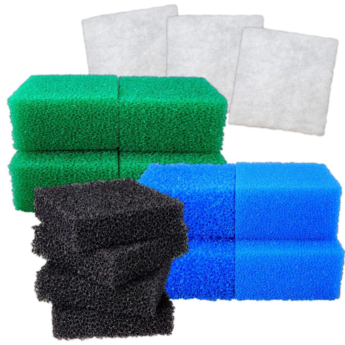 Juwel Compact Bulk Set PolyPad Nitrate Carbon Fine Coarse Sponge