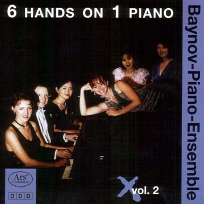 Baynov-Piano-Ensemble Six Hands On One Piano Vol. 2 (CD)