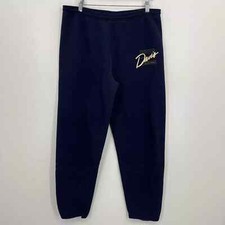 JanSport Sweatpants Adult Size L Blue UC Davis Aggies NCAA USA Vtg Drawstring
