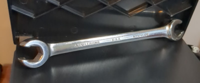 Armstrong -U.S.A.28-135 1/2 x 9/16'' Full Polish Six Point Flare Nut Wrench USA