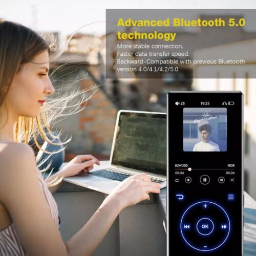 Bluetooth Support 128GB MP4/MP3 Lossless Music Player FM Radio Recorder Sport UK - Picture 13 of 20