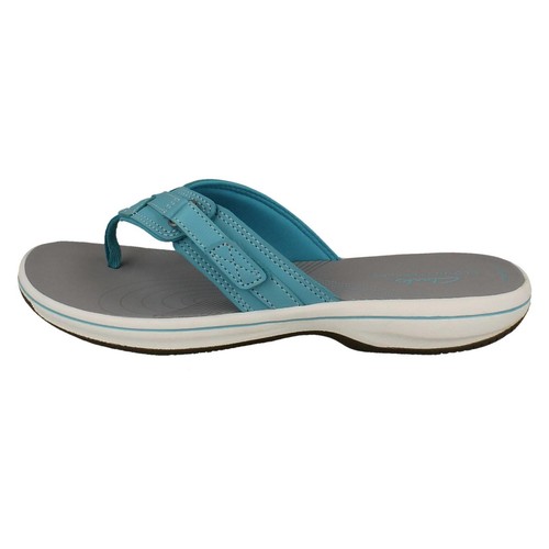 Damen Brinkley See 24 Von Clarks Zehentrenner Sommer Sandalen Einzelhandel Preis - Picture 6 of 16