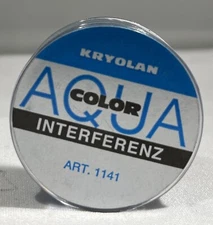 Kryolan Aqua Color Interferenz Iridescent Wet Makeup, 8ml - CHOOSE COLOR!