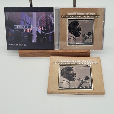 CD Lot The Best of Lightnin' Hopkins Master Classic & Burnside On Burnside