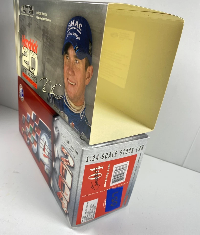 Brian Vickers #25 GMAC HMS 20 aniversario 2004 Monte Carlo 1/24 diecast NASCAR Foto 3 de 4