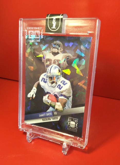 Emmitt Smith / All-Time Leaders / shattered glass / Generation Next / 99
