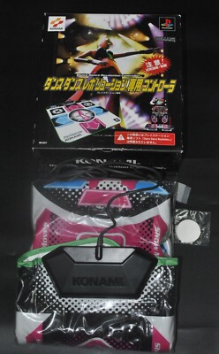 Dance Dance Revolution Game Pad Mat PlayStation PS1 KONAMI 2006 RU017 Boxed