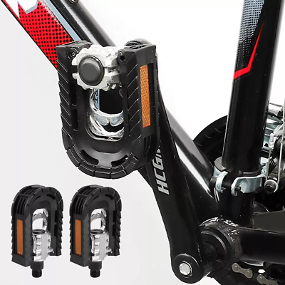 1 Paar Fahrrad Pedale Faltpedalen klappbare Pedalen fr Klapp Falltrad  Reflektor | eBay.de