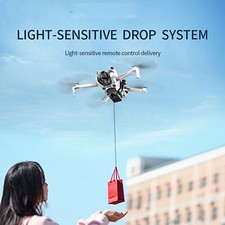 Photosensitive Dispenser Drones Aerial Throw Thrower Accessory for DJI Mini4 Pro