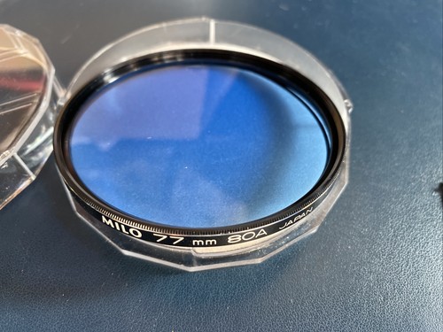 Milo 77mm Multi-Coated HMC 80A Conversion Glass Lens Filter Sony Canon 2 avail - 第 3/9 張圖片